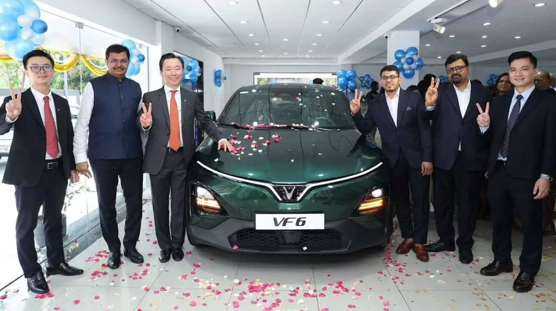 VinFast Opens Largest Indian EV Showroom in Chennai, Plans 35 Outlets by Year-End